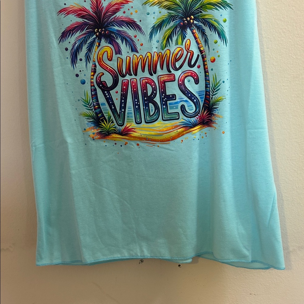 Summer Vibes Graphic Tank Top - Picture 6 of 8
